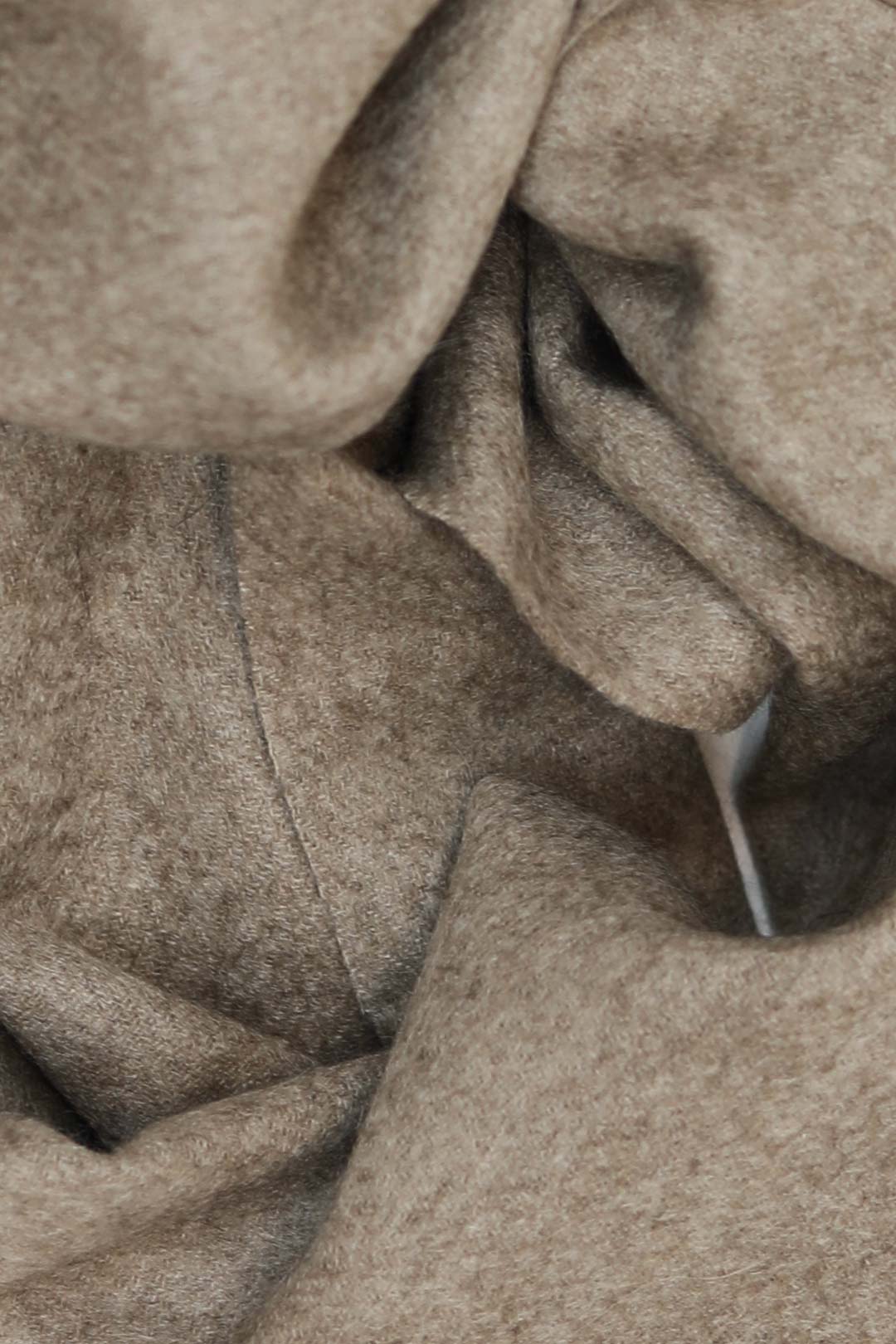 Dark Taupe Pure Cashmere Scarf