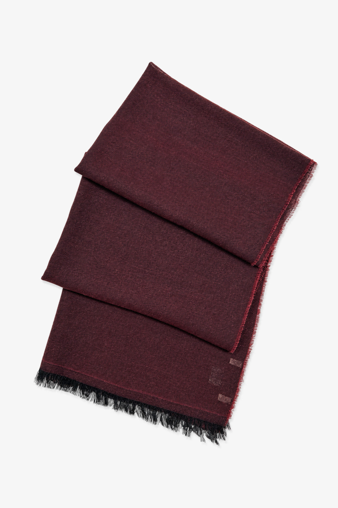 Burgundy Lightweight Cashmere Scarf