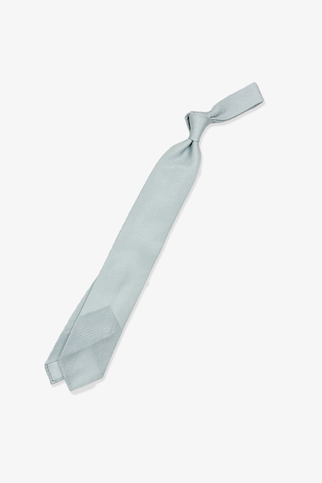 Ice Blue Lightweight Silk Grenadine Tie