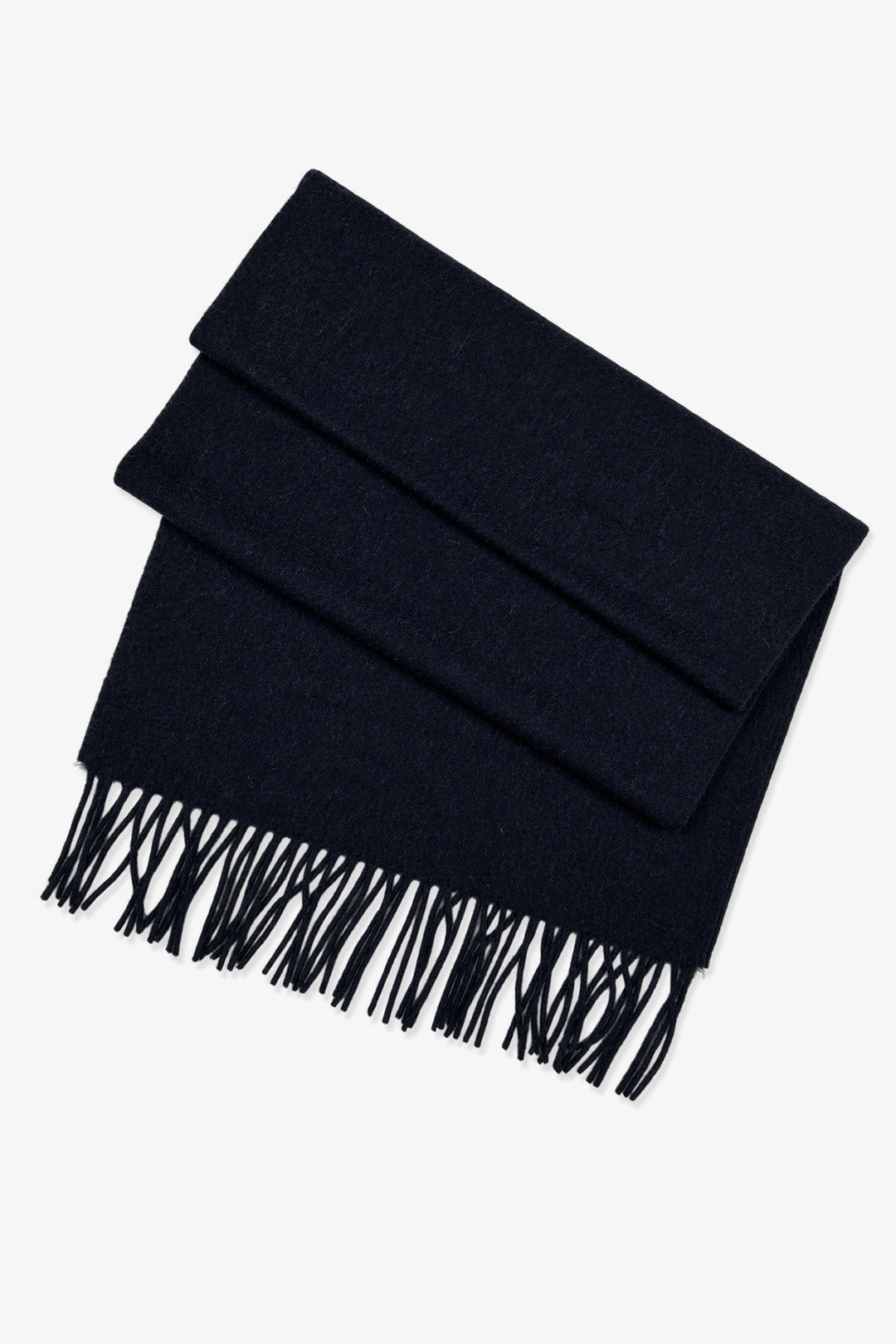 Midnight Blue Pure Cashmere Scarf