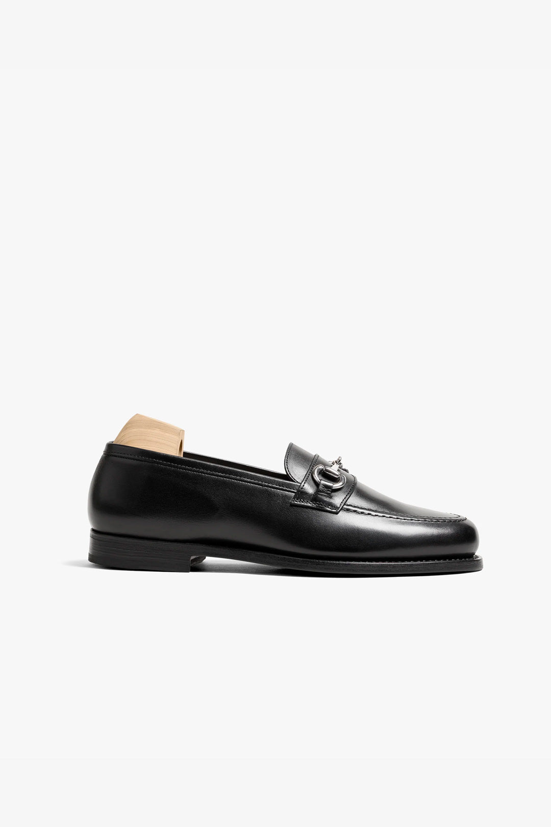Black Calf Horsebit Loafer