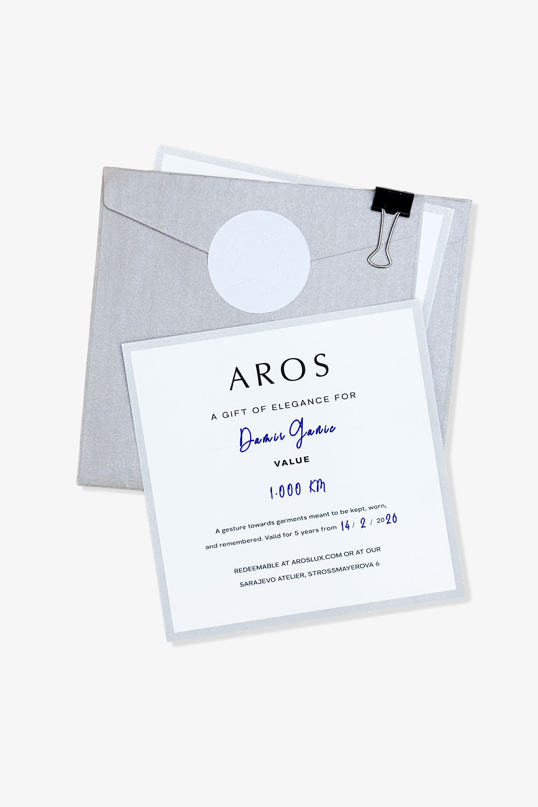 AROS Gift Card