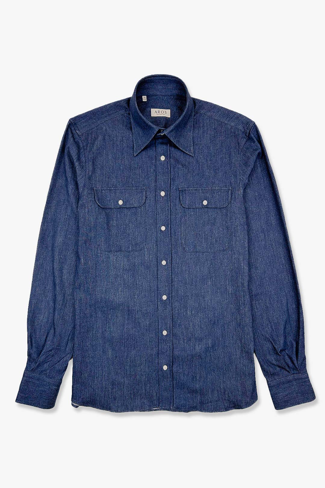 Blue Heavy Denim Cotton Casual Shirt